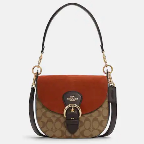 Authentic Coach Kleo Shoulder/Crossbody Bag 23 - Picture 1 of 7
